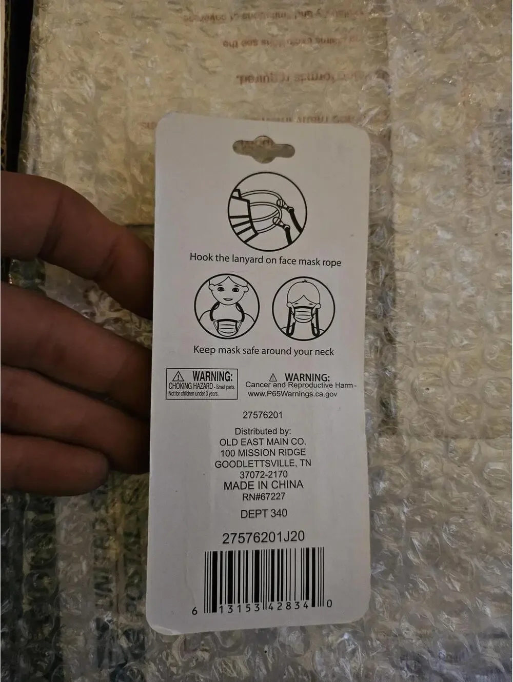 Kids face mask extension - New